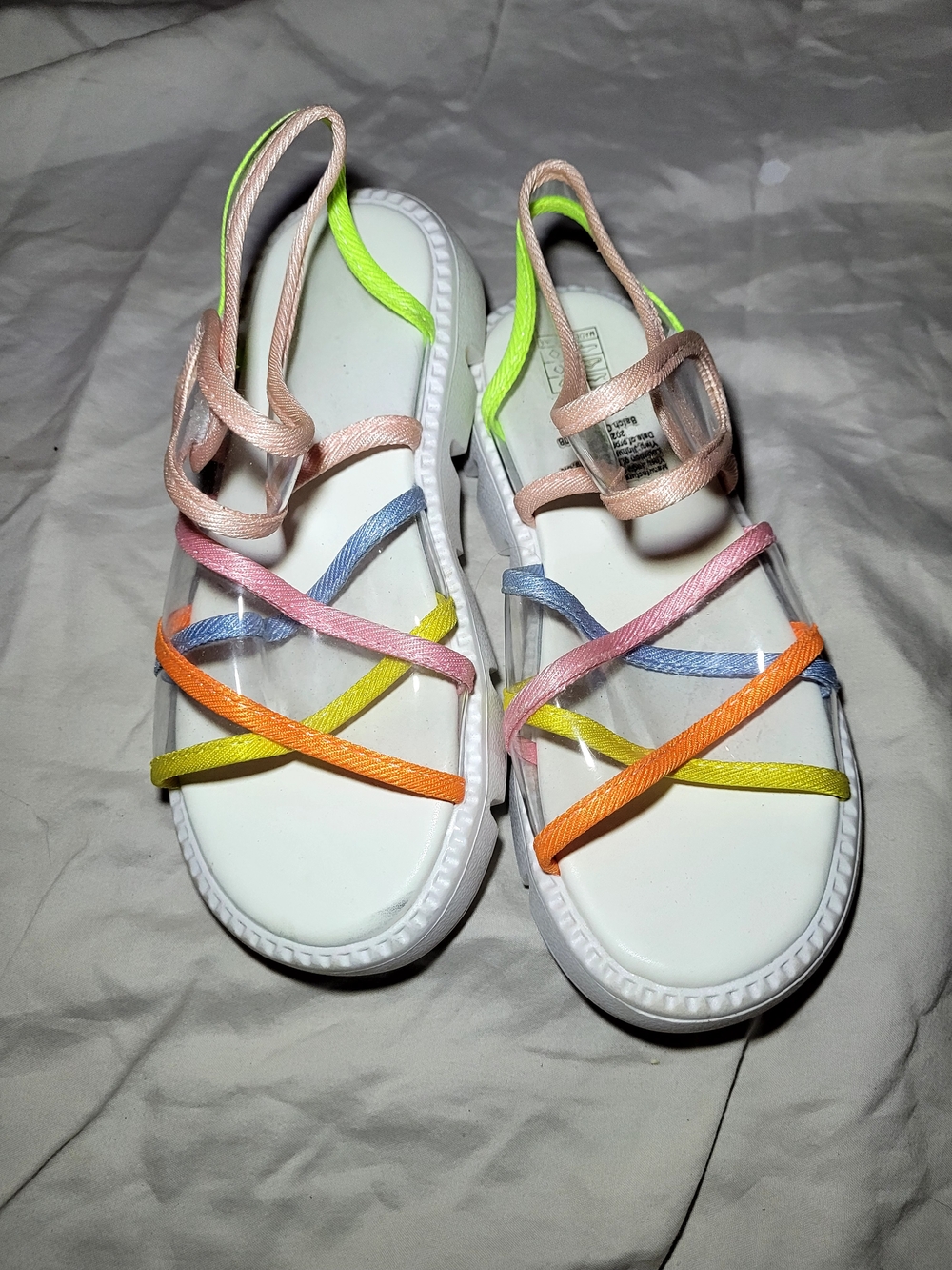 SHEIN Kids Multi-Color Strappy Sandals
